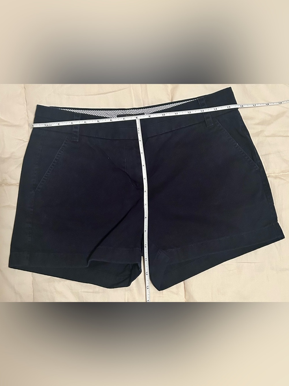 J. Crew Navy Chino Shorts - Picture 4 of 8